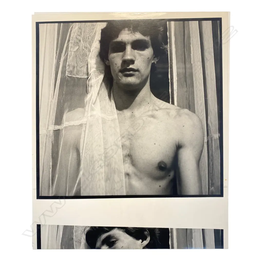 Peter Hannken (1958-) 'Self-portrait', 1978 Image 1++